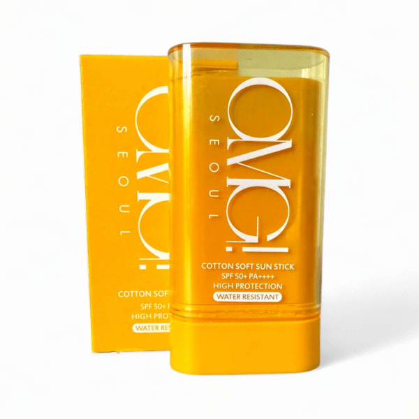 Protetor Solar Coreano Omg Cotton Soft em Bastão SPF 50+